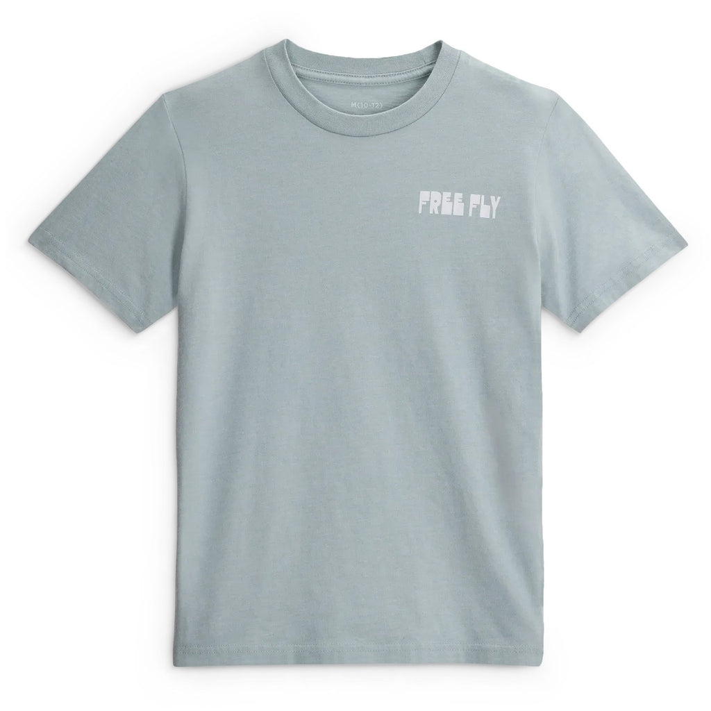 Free Fly Boys Wild Pursuits  Tee-Ocean Mist