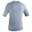 O'Neill Hybrid S/S Sun Shirt-Cadet Blue