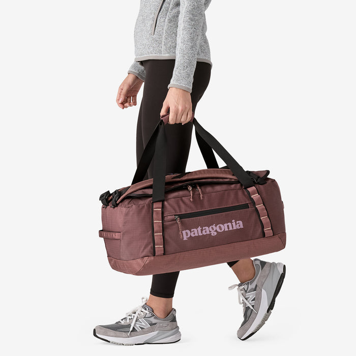 patagonia womens travel bags Patagonia Black Hole Duffel 40L Bag-Dulse Mauve — REAL Watersports