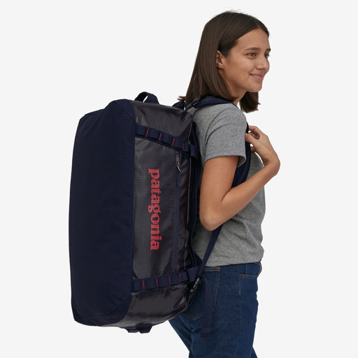 patagonia black hole duffel bag 40l classic navy Patagonia Black Hole 55L Duffel Bag-Classic Navy — REAL Watersports