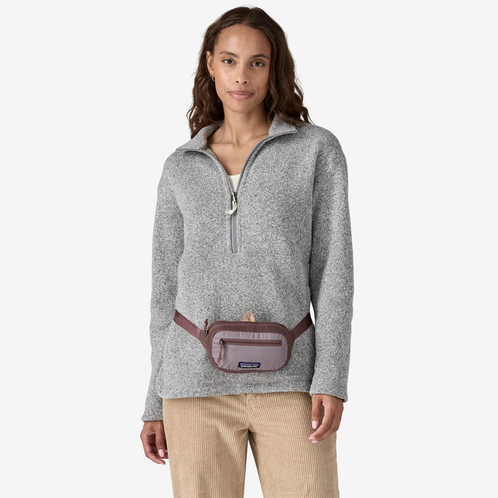 patagonia ultralight black hole hip Patagonia Ultralight Black Hole Mini Hip Bag-Dulse Mauve