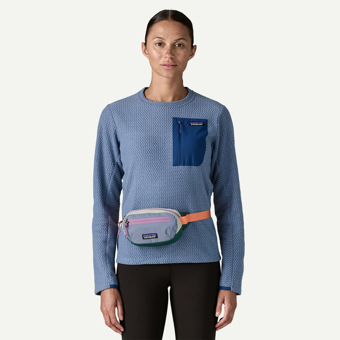Patagonia Terravia Mini Hip Bag-Patchwork: Barnacle Blue