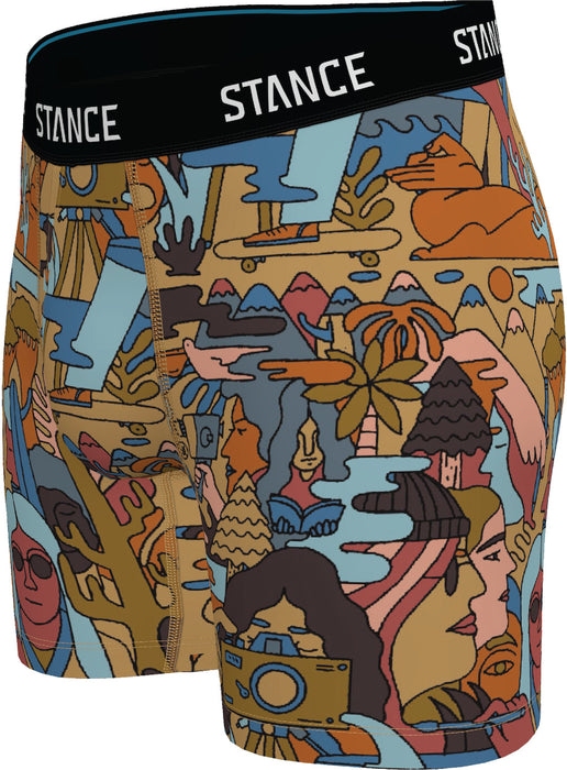 Stance Calication Boxer Brief Boxers-Brown