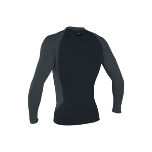 O'Neill Hyperfreak 1mm Neo-Skins L/S Top-Carbon/Gunmtl