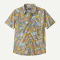 Patagonia Go To S/S Shirt-Flourish: Abundant Blue