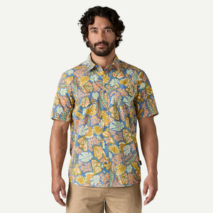 Patagonia Go To S/S Shirt-Flourish: Abundant Blue