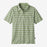 Patagonia Cotton in Conversion LW Polo Shirt-Mirror Stripe: Salvia Green