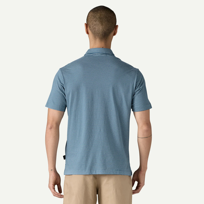 Patagonia Daily Polo Shirt-Seashore: Still Blue