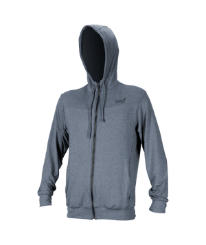 O'Neill Blueprint Full Zip L/S Hooded Sun Shirt-Smoke