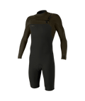 O'Neill Hyperfreak 2mm CZ L/S Springsuit-Raven/Army