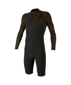 O'Neill Hyperfreak 2mm CZ L/S Springsuit-Raven/Army