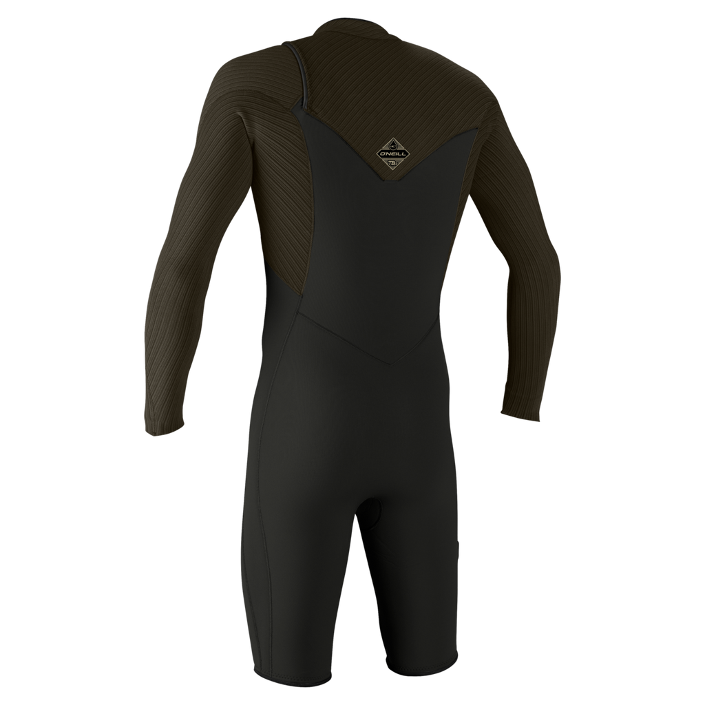 O'Neill Hyperfreak 2mm CZ L/S Springsuit-Raven/Army