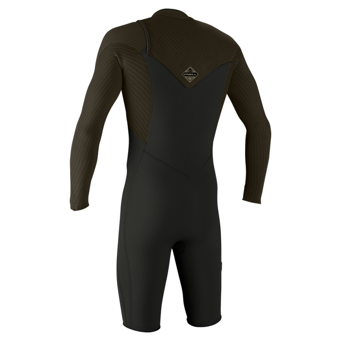 O'Neill Hyperfreak 2mm CZ L/S Springsuit-Raven/Army