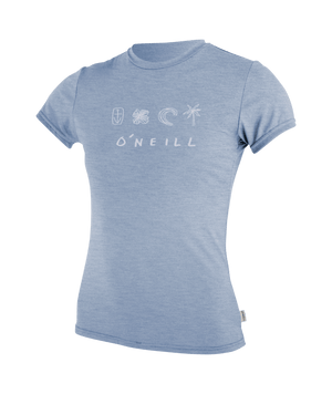 O'Neill Girls Hybrid S/S Sun Shirt-Infinity