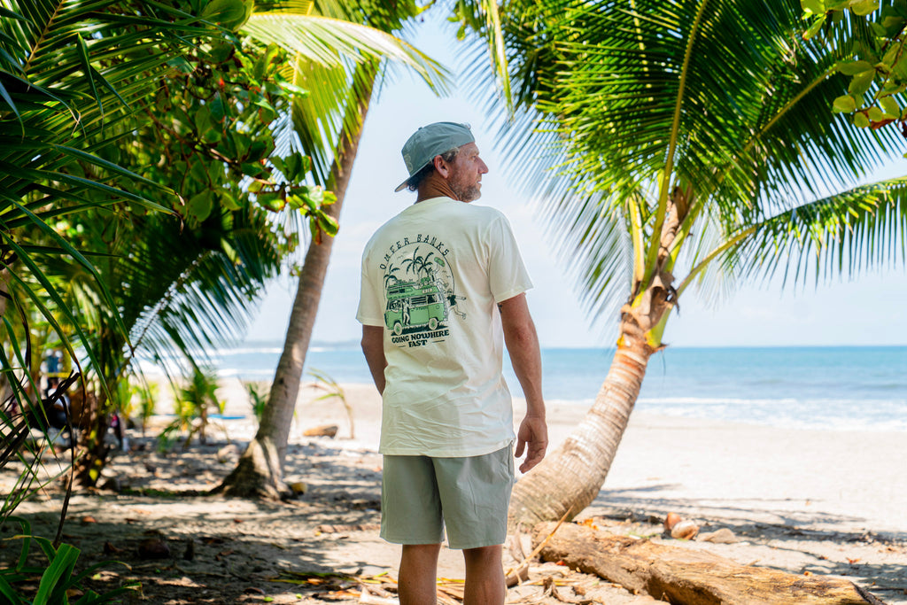 REAL Nowhere Fast Tee-Natural