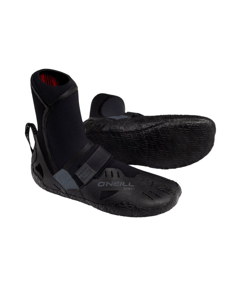 O'Neill Psycho Tech 5mm+ RT Booties-Black