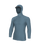 O'Neill Hyperfreak Skins O'Zone L/S Hooded Rashguard-Blufusion/Blufusion