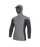 O'Neill Hyperfreak Skins O'Zone L/S Hooded Rashguard-Smoke/Tempsteel