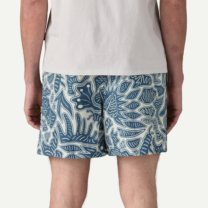 Patagonia Baggies 5 in Shorts-Bees and Flowers: Still Blue
