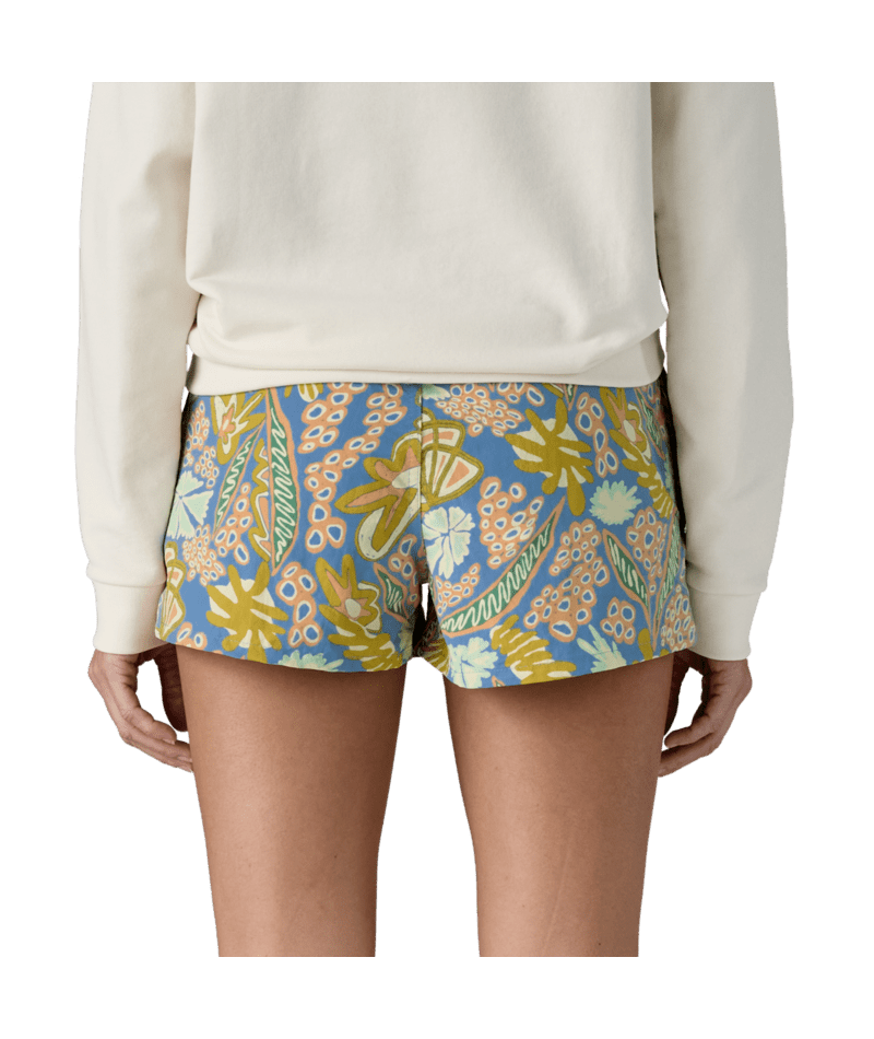 Patagonia Barely Baggies 2 1/2 in Shorts-Flourish: Abundant Blue