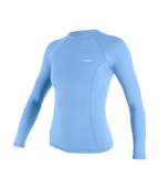 O'Neill Wmn's Basic Skins 2 L/S Rashguard-Azurine