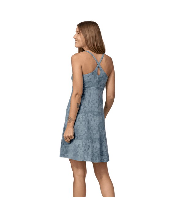 Patagonia Amber Dawn Dress-Channeling Spring: Light Plume Grey