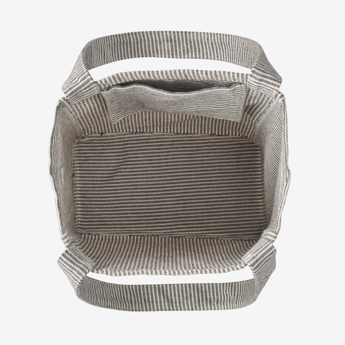 Patagonia Recycled Market Tote Bag-Farrier Stripe Forge Grey