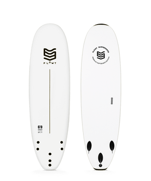 Actual Board: Flowt Premium Soft Top 6'0"-White — 42L