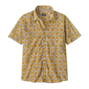 Patagonia Go To S/S Shirt-Future Flowers: Natural