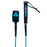 Channel Islands Round Comp Leash-Steel-6' x 3/16"