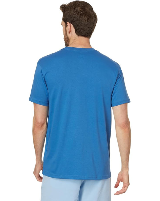 Quiksilver Comp Logo Tee-Star Sapphire