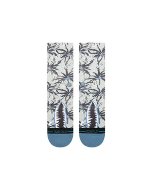 Stance Twisted Warbird Socks-Green— Alternate View
