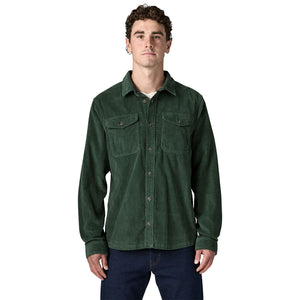 Patagonia Corduroy L/S Shirt-Canopy Green— Alternate View