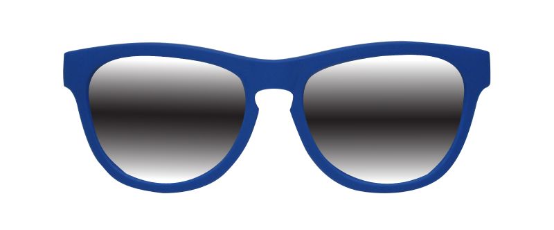 Minishades Polarized Classic (8-12+) Sunglasses-Cosmic Blue