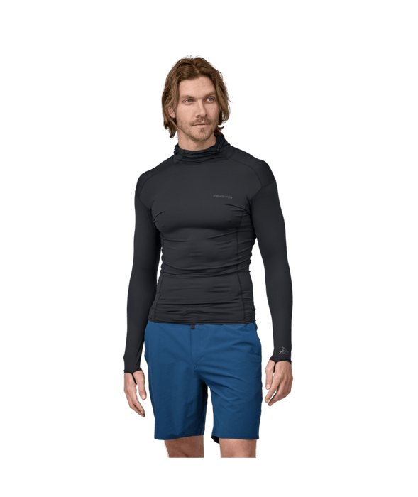 Patagonia R0 Hooded Rashguard-Ink Black