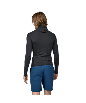 Patagonia R0 Hooded Rashguard-Ink Black