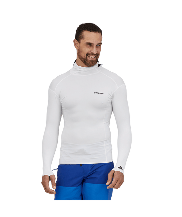 Patagonia R0 Hooded Rashguard-White