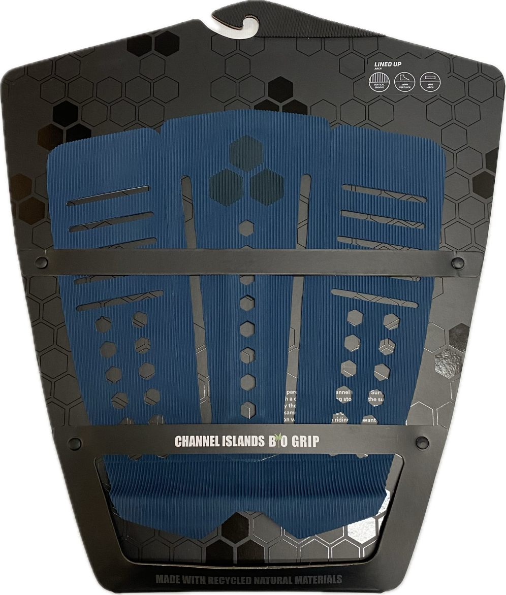 Channel Islands 3pc Lined Up Arch Traction Pad-Blue