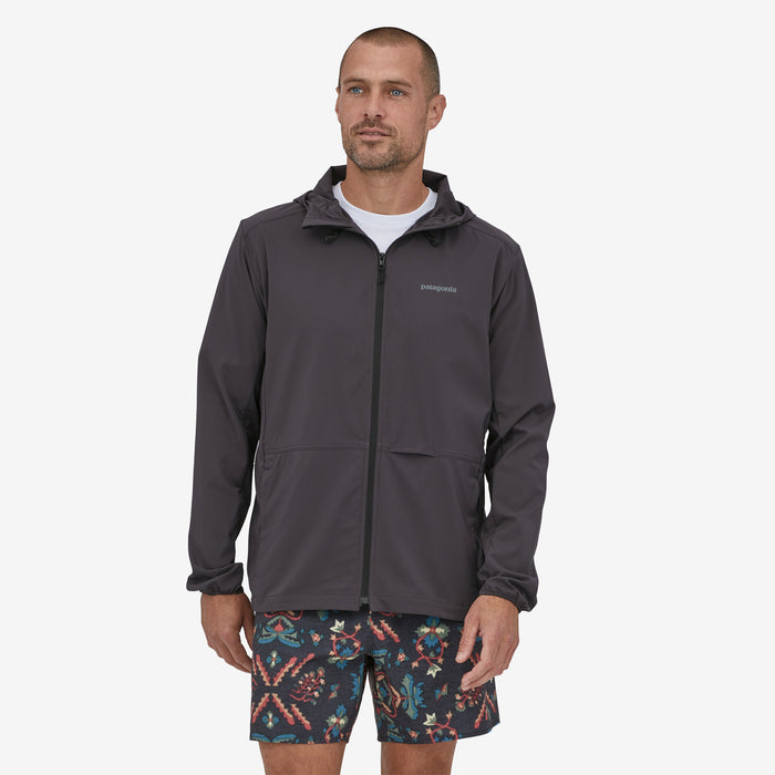 Patagonia Stretch Terre Planing Hooded Jacket-Vessel Blue