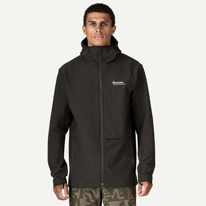 Patagonia Hydropeak Stretch Thermal Hooded Jacket-Black
