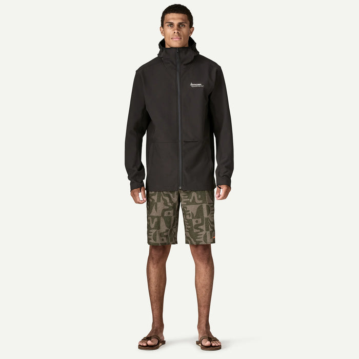 Patagonia Hydropeak Stretch Thermal Hooded Jacket-Black