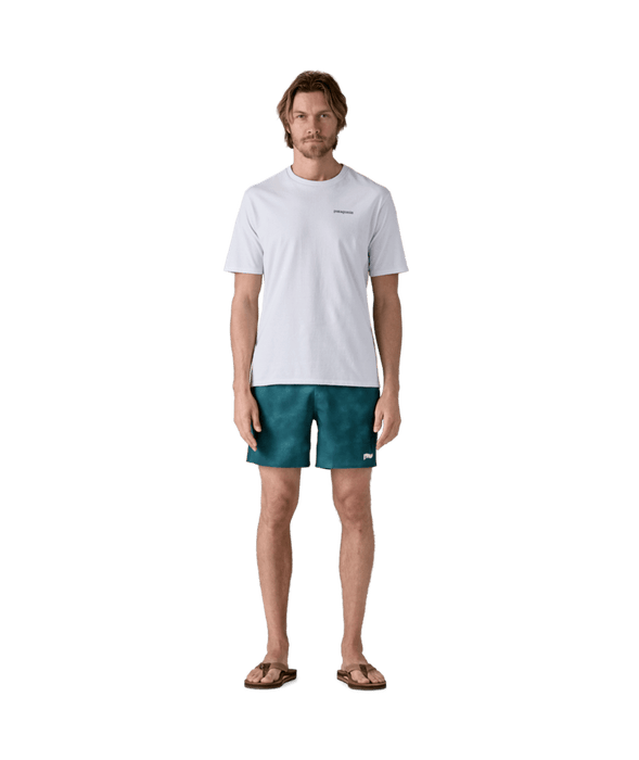 Patagonia Hydropeak Volley 16 in Boardshorts-Sea Spray: Tidal Teal