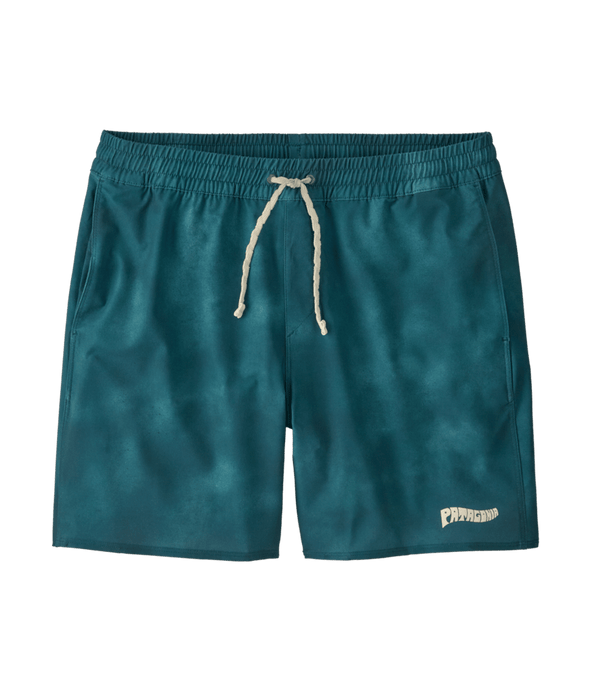 Patagonia Hydropeak Volley 16 in Boardshorts-Sea Spray: Tidal Teal