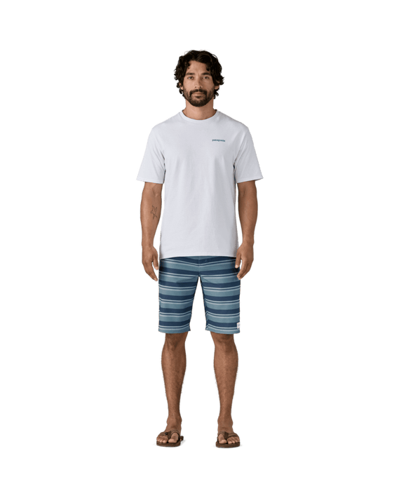 Patagonia Hydropeak 21 in Boardshorts-Twinnie Stripe: Still Blue