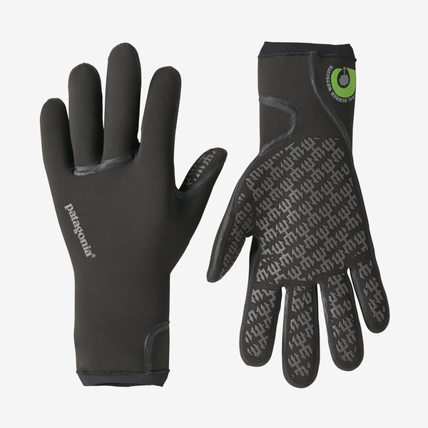 Patagonia R2 Yulex Regulator Gloves-Black — REAL Watersports