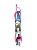 Catch Surf Beater 8' Leash-Pink/Blue