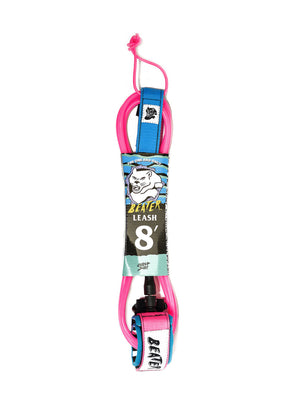 Catch Surf Beater 8' Leash-Pink/Blue