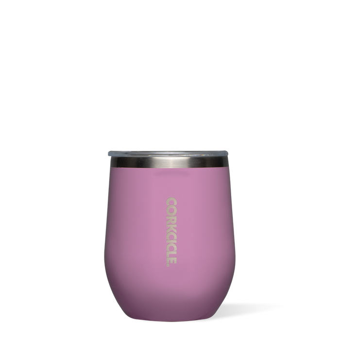 Corkcicle 12 oz Stemless-Gloss Orchid