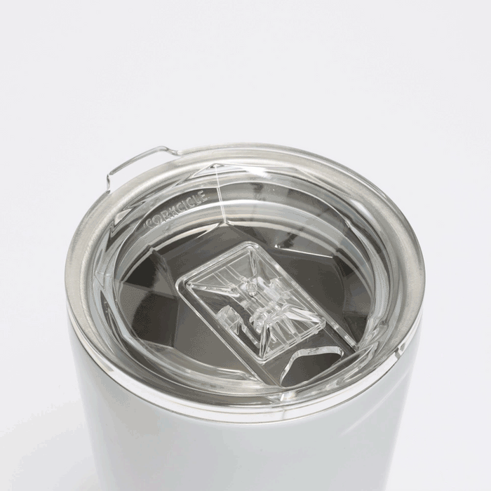 Corkcicle 12 oz Buzz Cup-Buffalo Plaid Grey