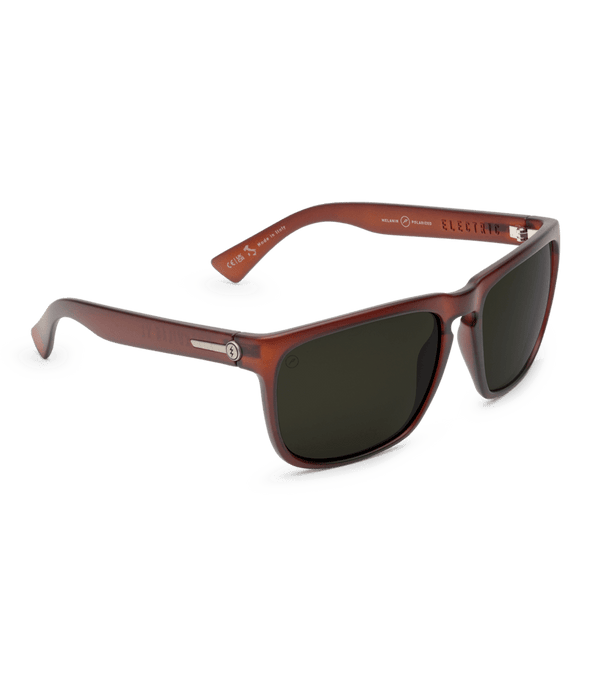 Electric Knoxville Sunglasses-Brick/Grey Polar